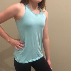 ATHLETA GIRL teal tank